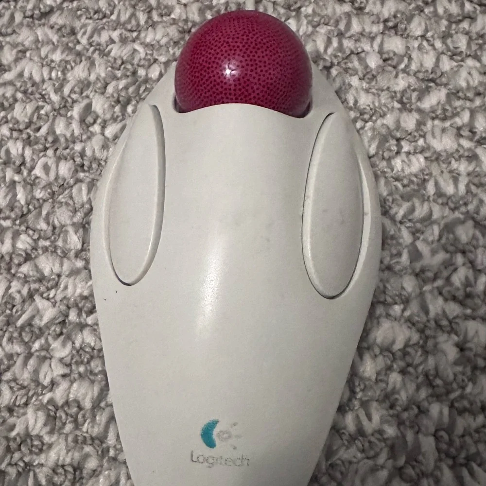 Logitech White Marble Mouse